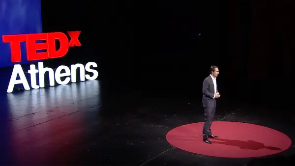 Mark delivered a ground-breaking TEDx talk with his digital twin, and in 2020 delivered the world's first TEDx talk in VR.