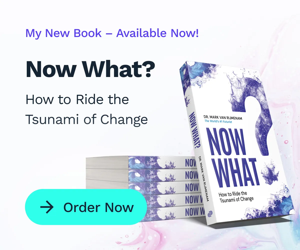 My latest book: Now What? How to Ride the Tsunami of Change