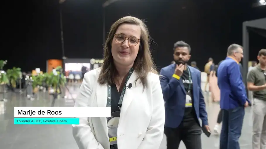 Marije de Roos, Founder & CEO, Positive Fibers — video testimonial