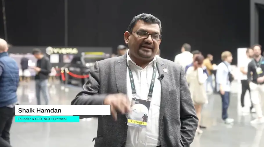 Shaik Hamdan, Founder & CEO, NEXT Protocol — video testimonial