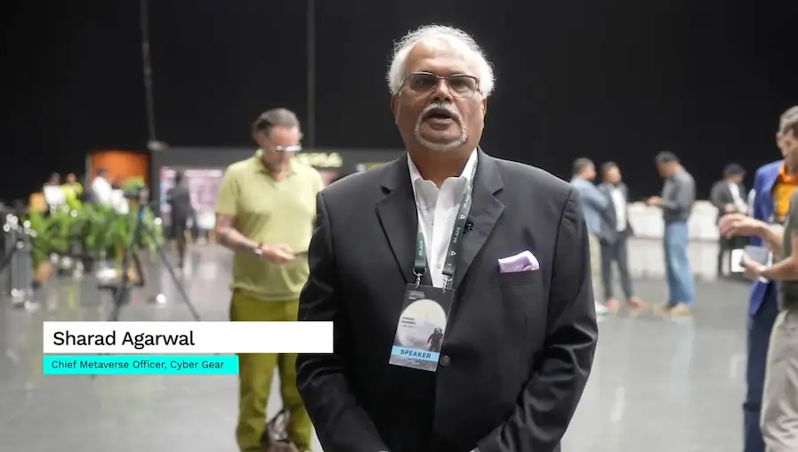 Sharad Agarwal, Chief Metaverse Officer, Cyber Gear — video testimonial