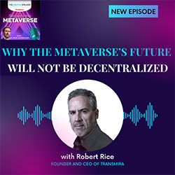 Why the Metaverse’s Future will not be Decentralized with Robert Rice – Step into the Metaverse podcast: EP19 
