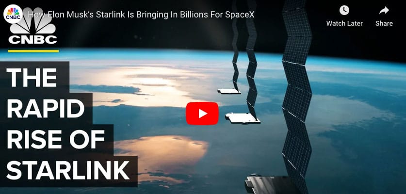 Starlink to bring billions to SpaceX.
