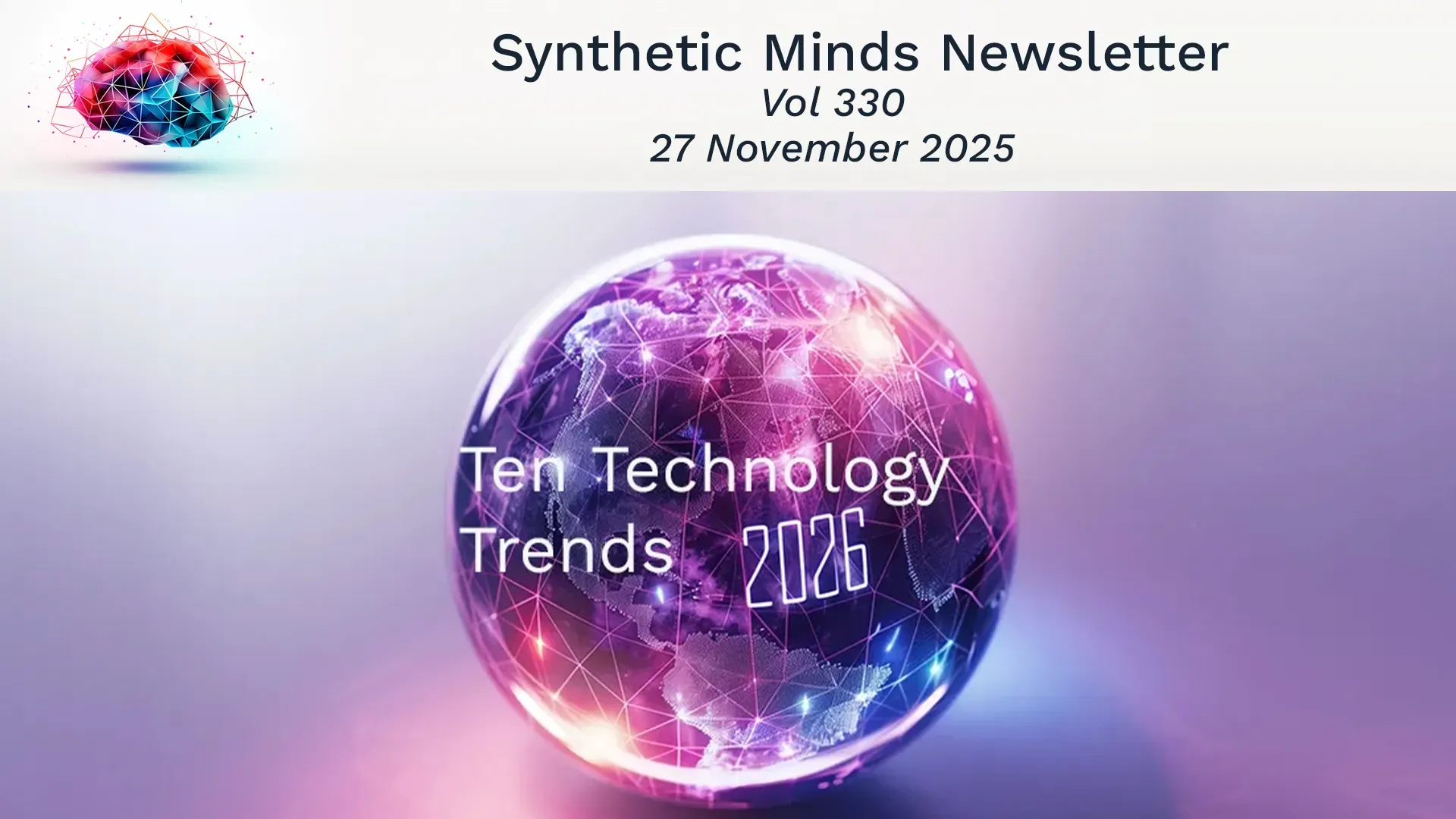 Synthetic Minds | Ten Tech Trends for 2026