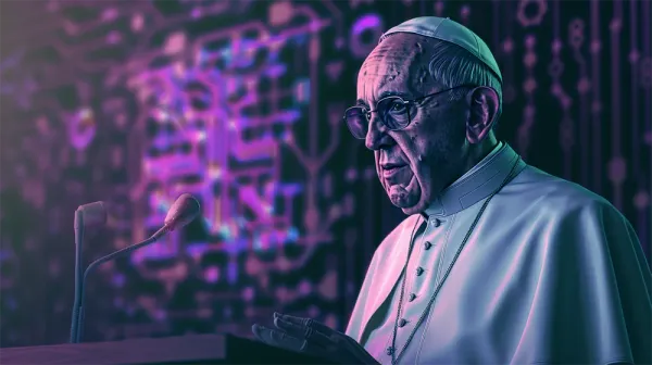The Pope’s AI Sermon: Divine Wisdom Meets Digital Age
