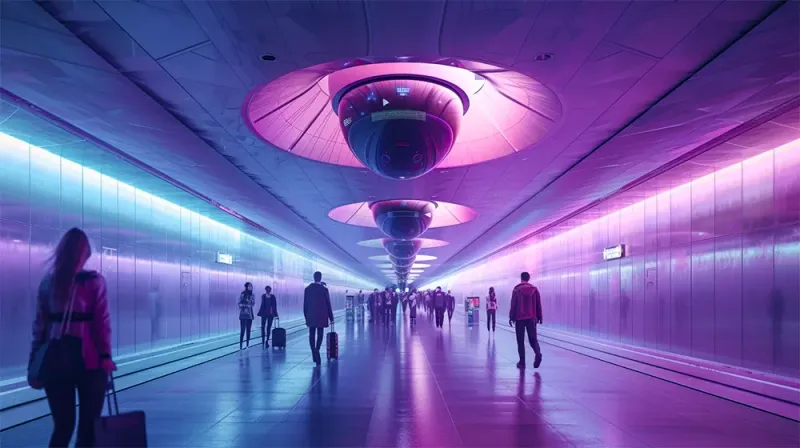 Eyes Everywhere: AI's Gaze on the London Underground