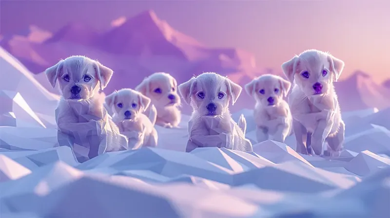 Digital Doubles: Unraveling the Charm of AI-Created Canines