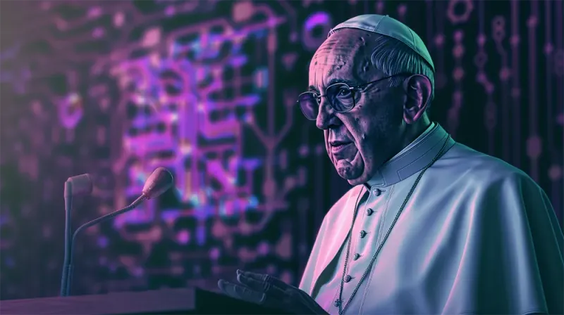 The Pope’s AI Sermon: Divine Wisdom Meets Digital Age