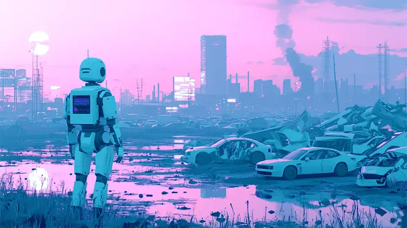 When Robots Feel: Lawrence Lek’s Emotional Machines